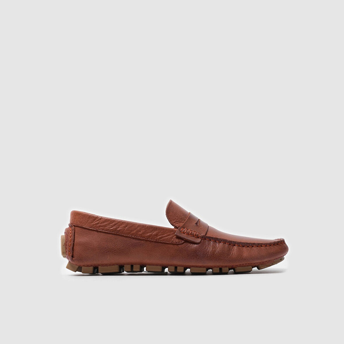 Erkek Loafer Ayakkabı[052054] BORDO ESKİTME, 40