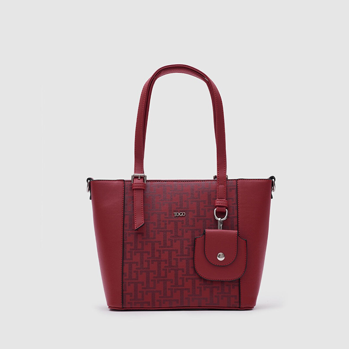 Kadın Monogram Tote Çanta [930040] KIRMIZI