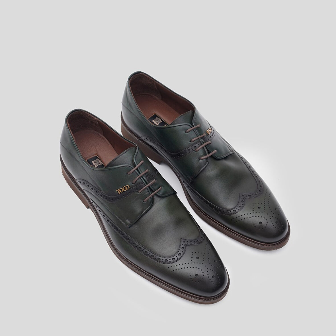 Erkek Klasik Casual Ayakkabı [052071] HAKİ YEŞİL, 40