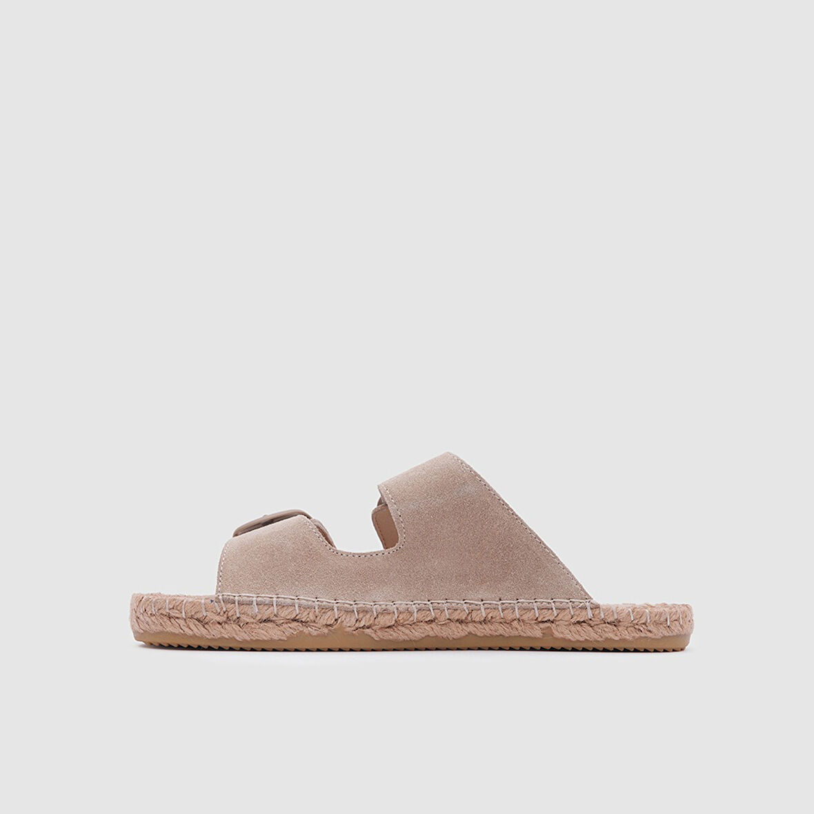 Kadın Espadril Terlik [060039] BEJ SÜET, 40