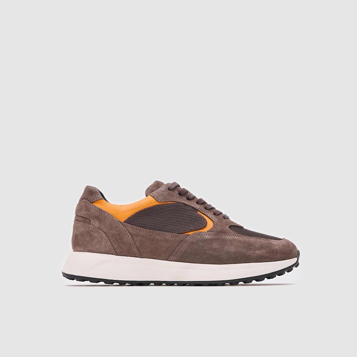 Erkek Sneaker Ayakkabı [052124] VİZON - TURUNCU, 40