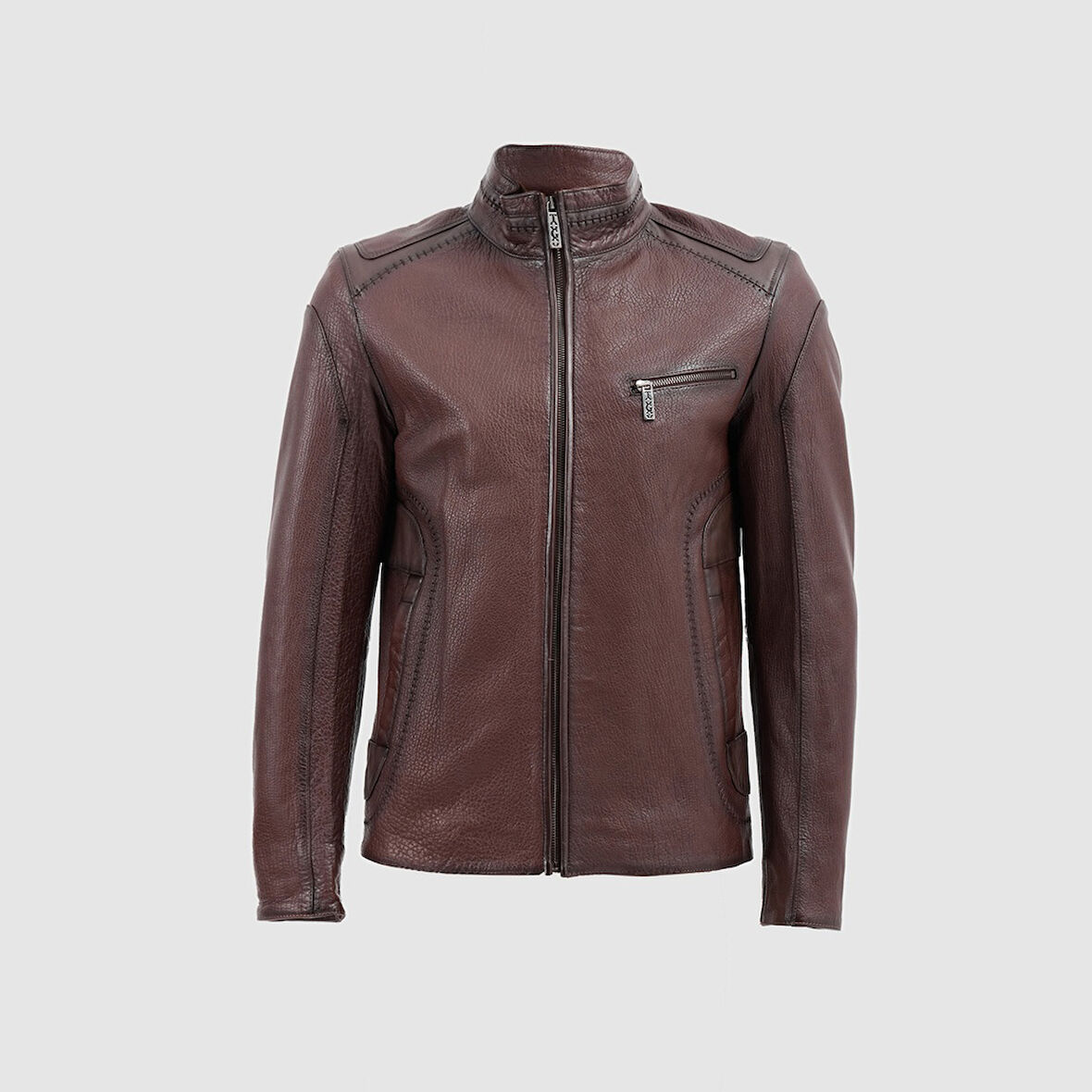 Erkek Deri Mont [810035] FINDIK, XL