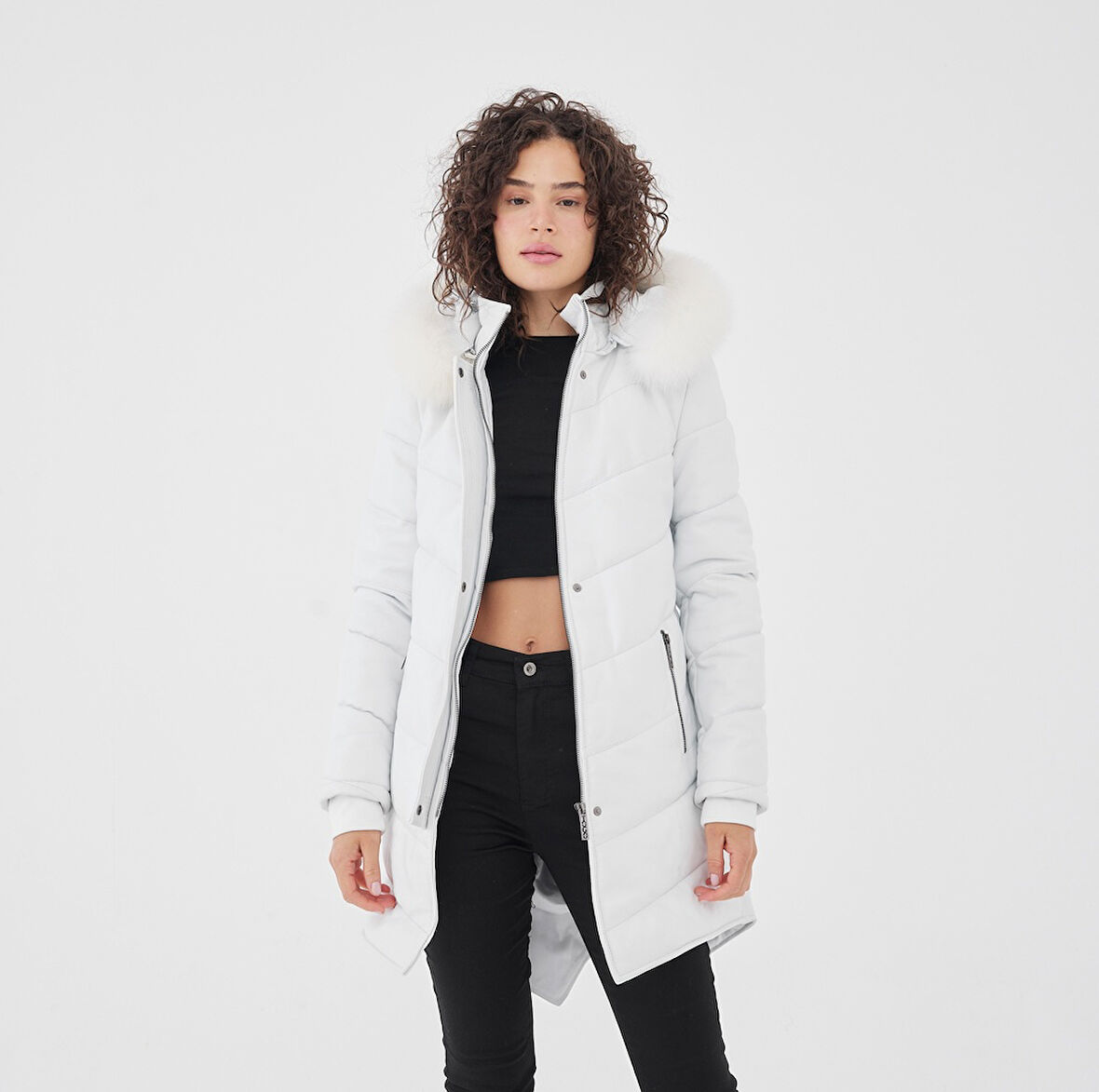 Kadın Deri Mont [810050]