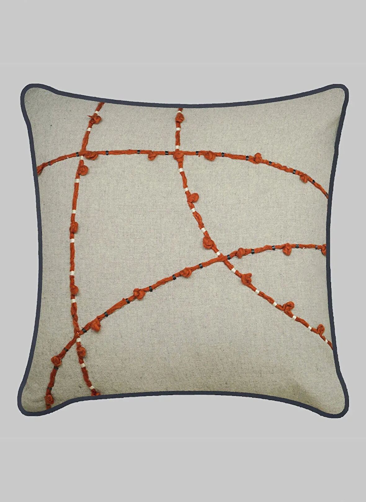 Sarev Gri Kırlent MOANA KIRLENT 45X45 GRİ