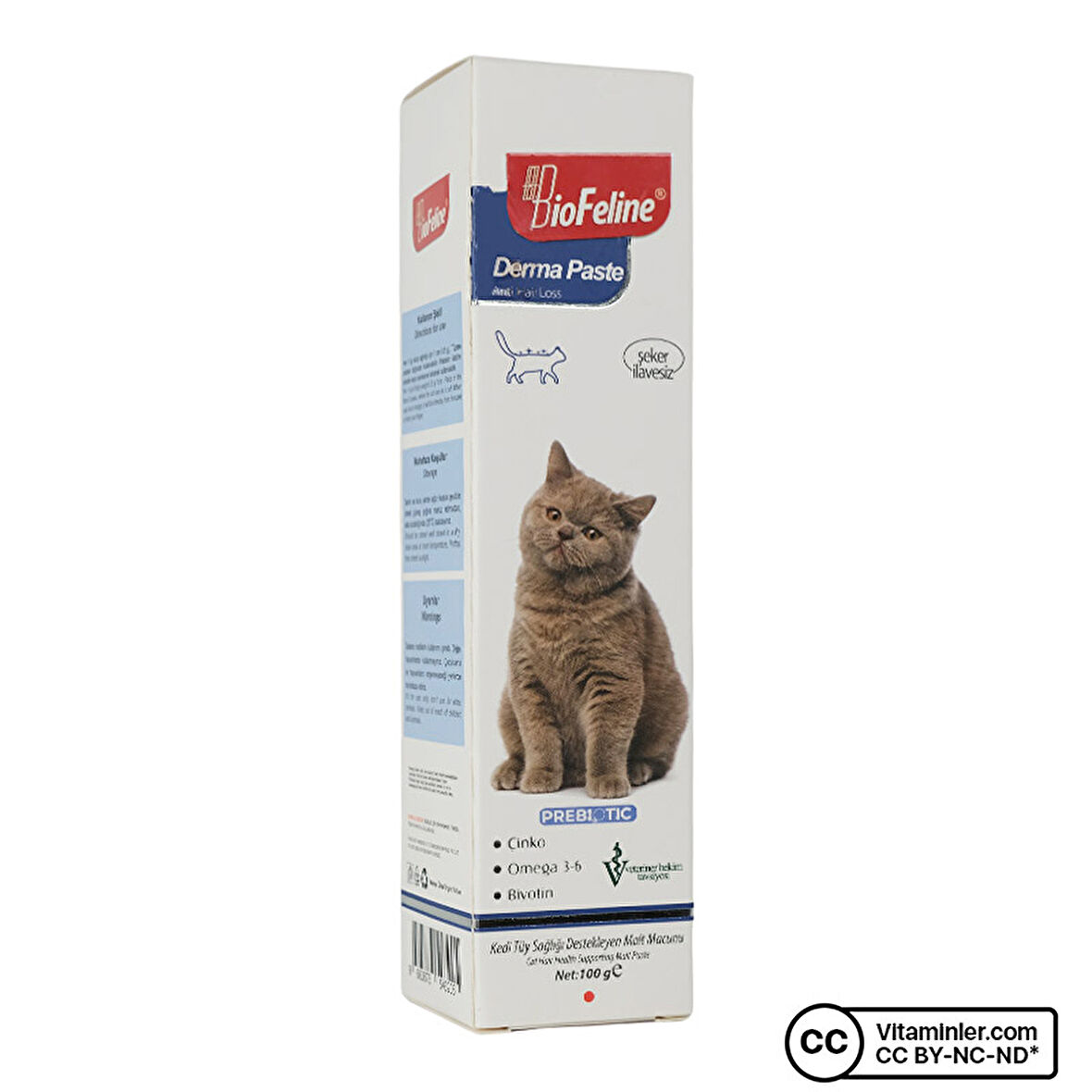 Biofeline Kedi Macunu Derma Paste 100 Gr - AROMASIZ