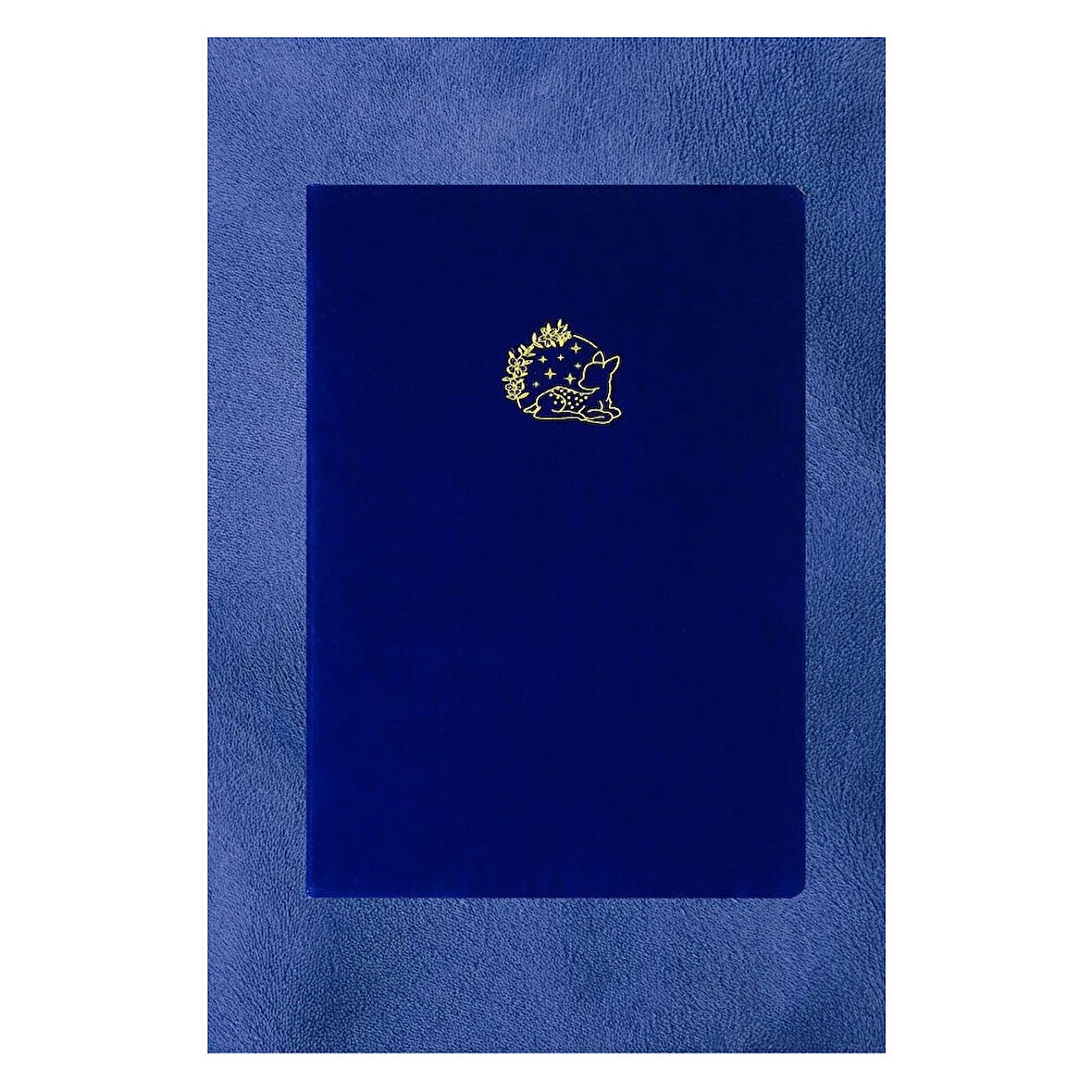 Victoria's Journals Bujo Kraft Süet A5 96 Yaprak Noktalı Defter Mavi 124-1631