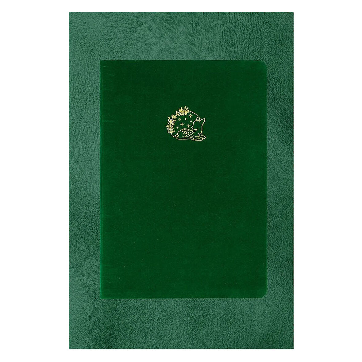 Victoria's Journals Bujo Kraft Süet A5 96 Yaprak Noktalı Defter Yeşil 124-1632