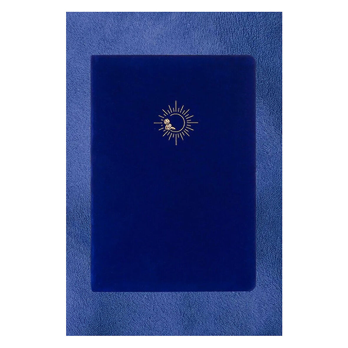 Victoria's Journals Bujo Süet A5 96 Yaprak Çizgili Defter Mavi 124-1643