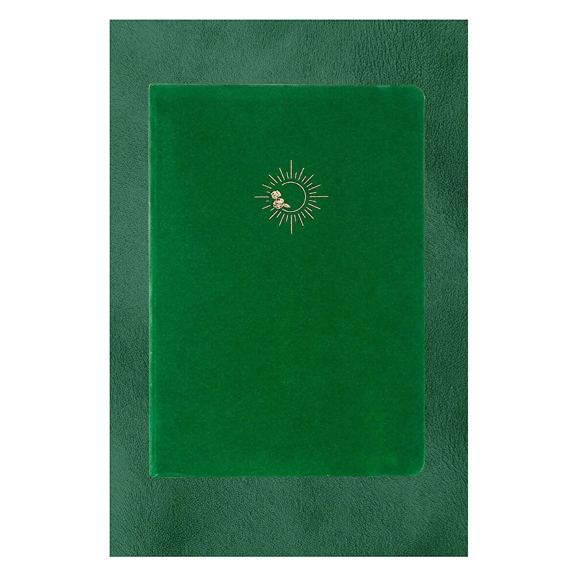 Victoria's Journals Bujo Süet A5 96 Yaprak Çizgili Defter Yeşil 124-1644