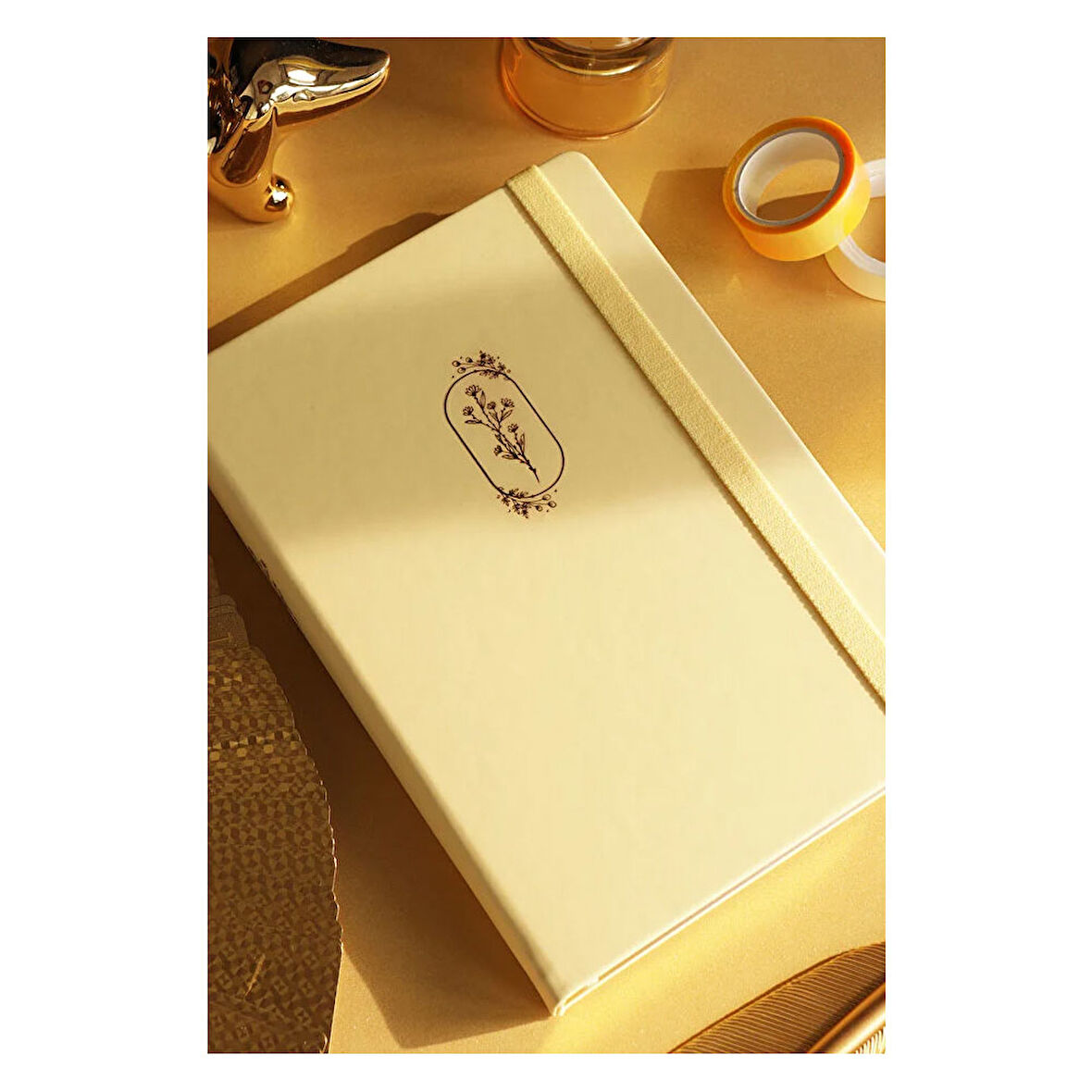 Victoria's Journals Bujo Vegan A5 Lastikli 96 Yaprak Çizgili Defter 124-1655