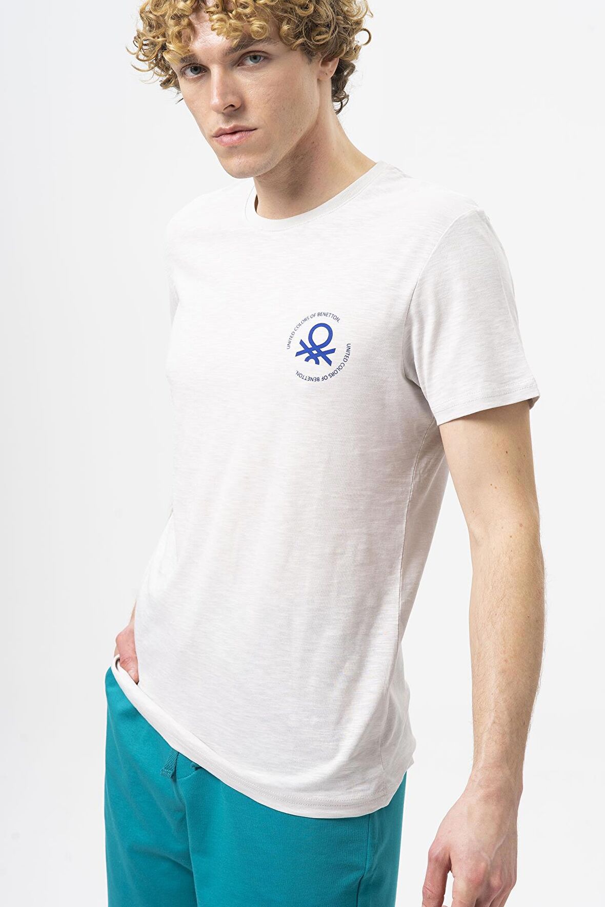 United Colors of Benetton Erkek T-Shirt BNT-M099-R