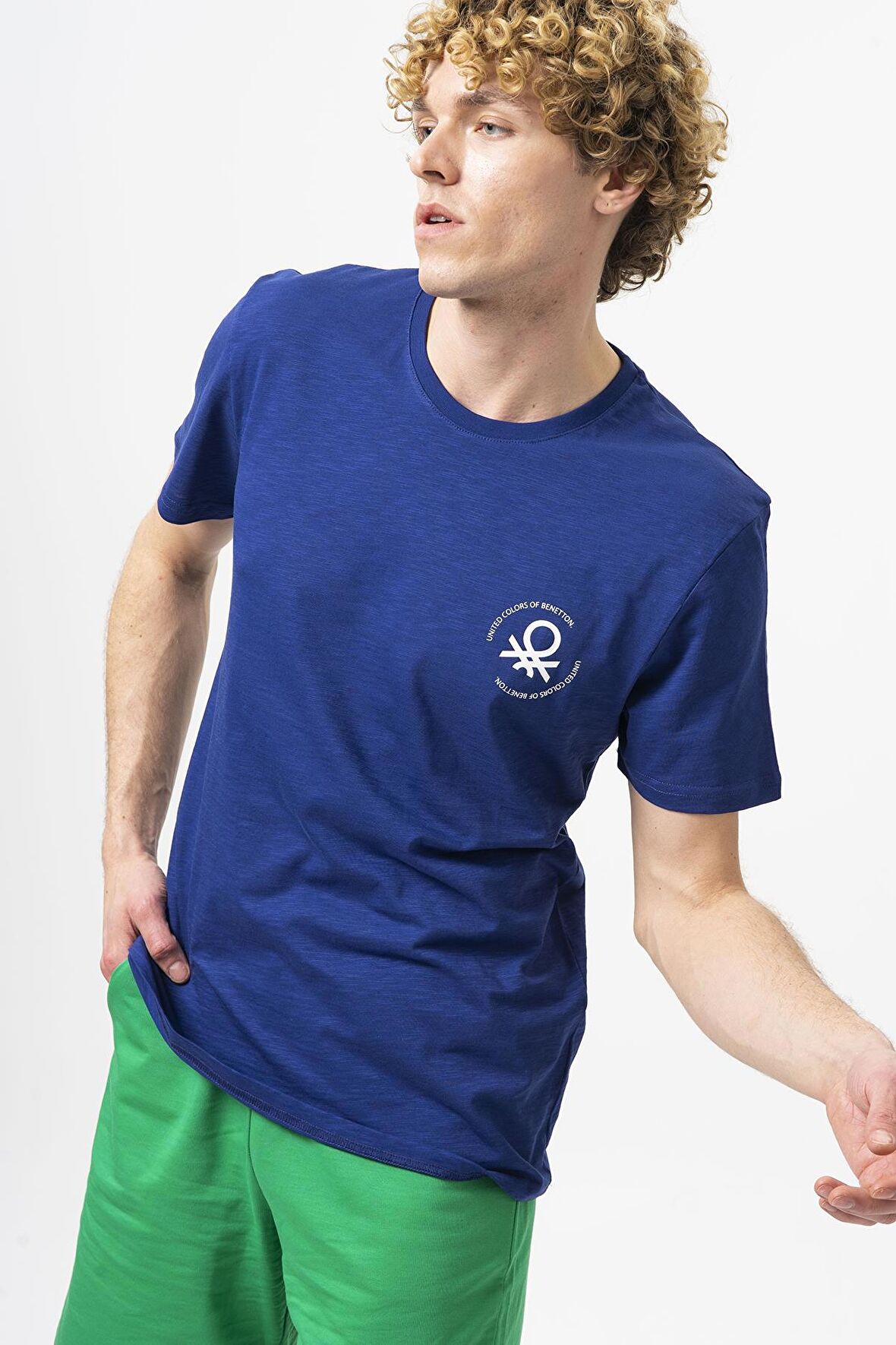 United Colors of Benetton Erkek T-Shirt BNT-M099-R