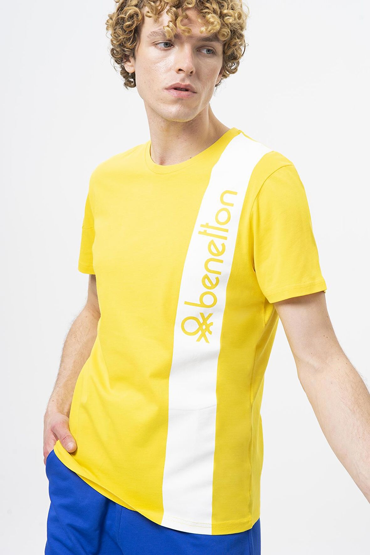 United Colors of Benetton Erkek T-Shirt BNT-M20474