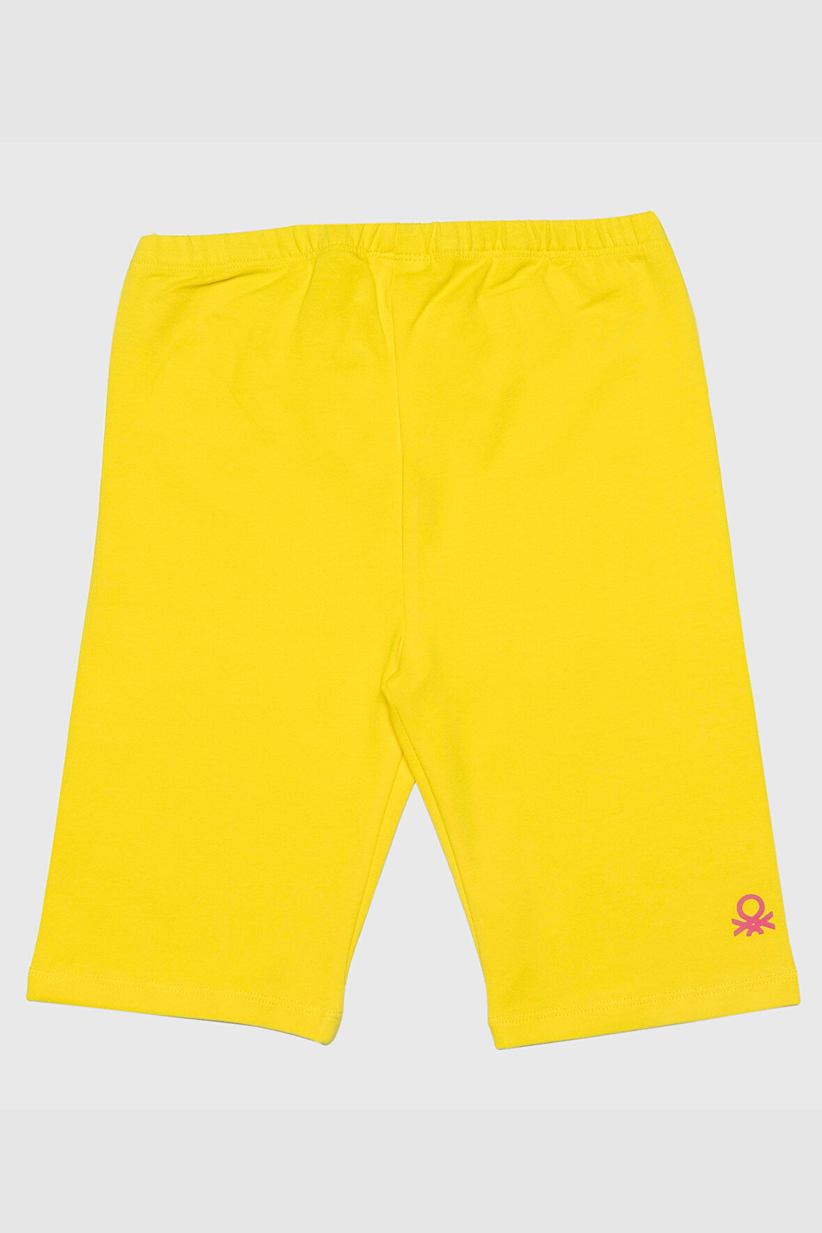 BENETTON KIZ ÇOCUK KISA TAYT-SARI | 8-9 Yaş