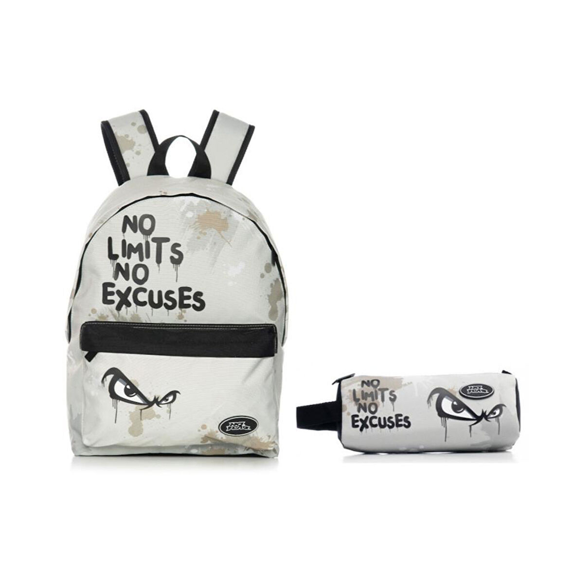 No Fear Okul Sırt Çantası Kalemlik Seti