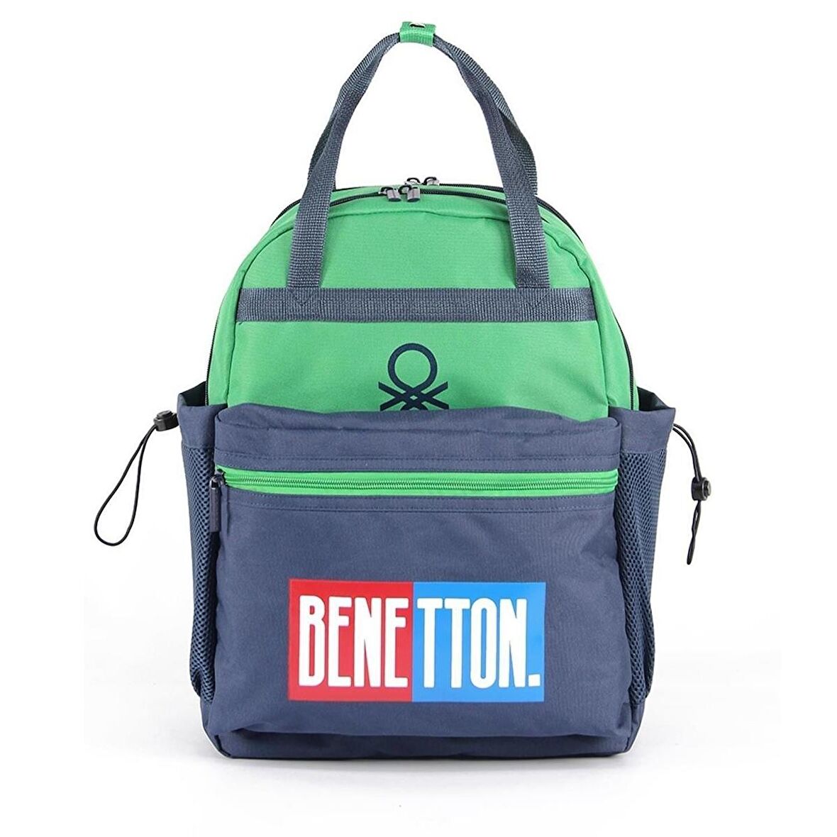 Benetton Laptop Bölmeli Okul Sırt Çantası 3 Bölmeli 03786