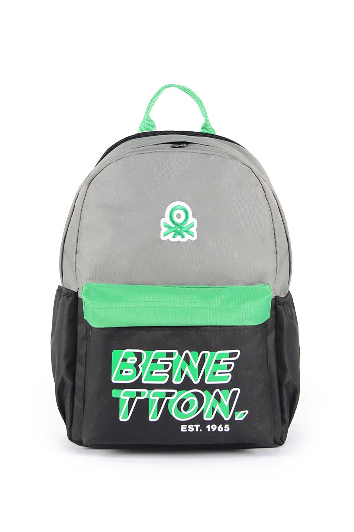 BNT03841 Gri/Siyah Unisex Sırt Çantası