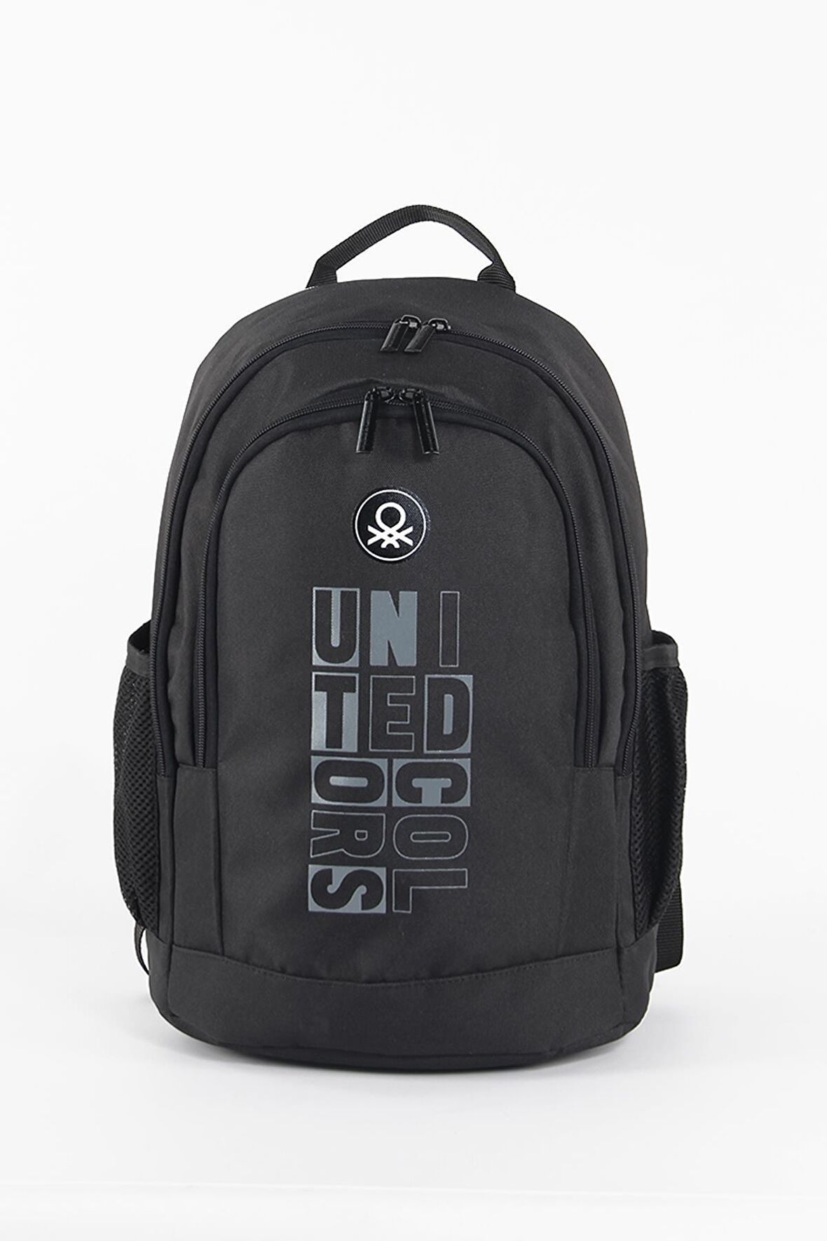 Çift Bölmeli Siyah Sırt Çantası 04300