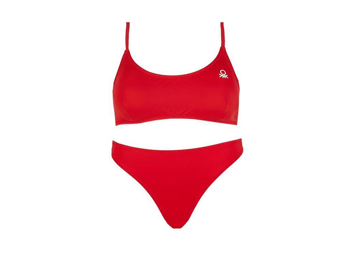 Benetton Kadın Bikini Kırmızı W25023