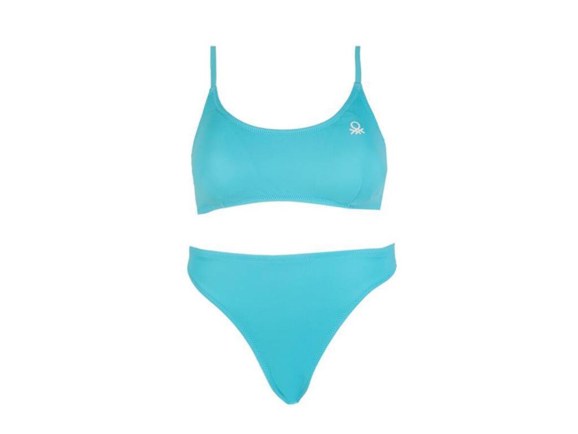 Benetton Kadın Bikini Mavi W25023