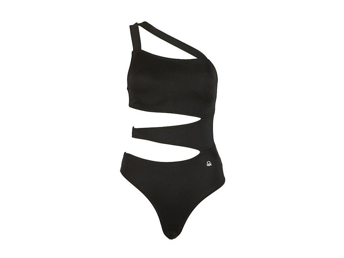 Benetton Kadın Mayo Siyah W25018
