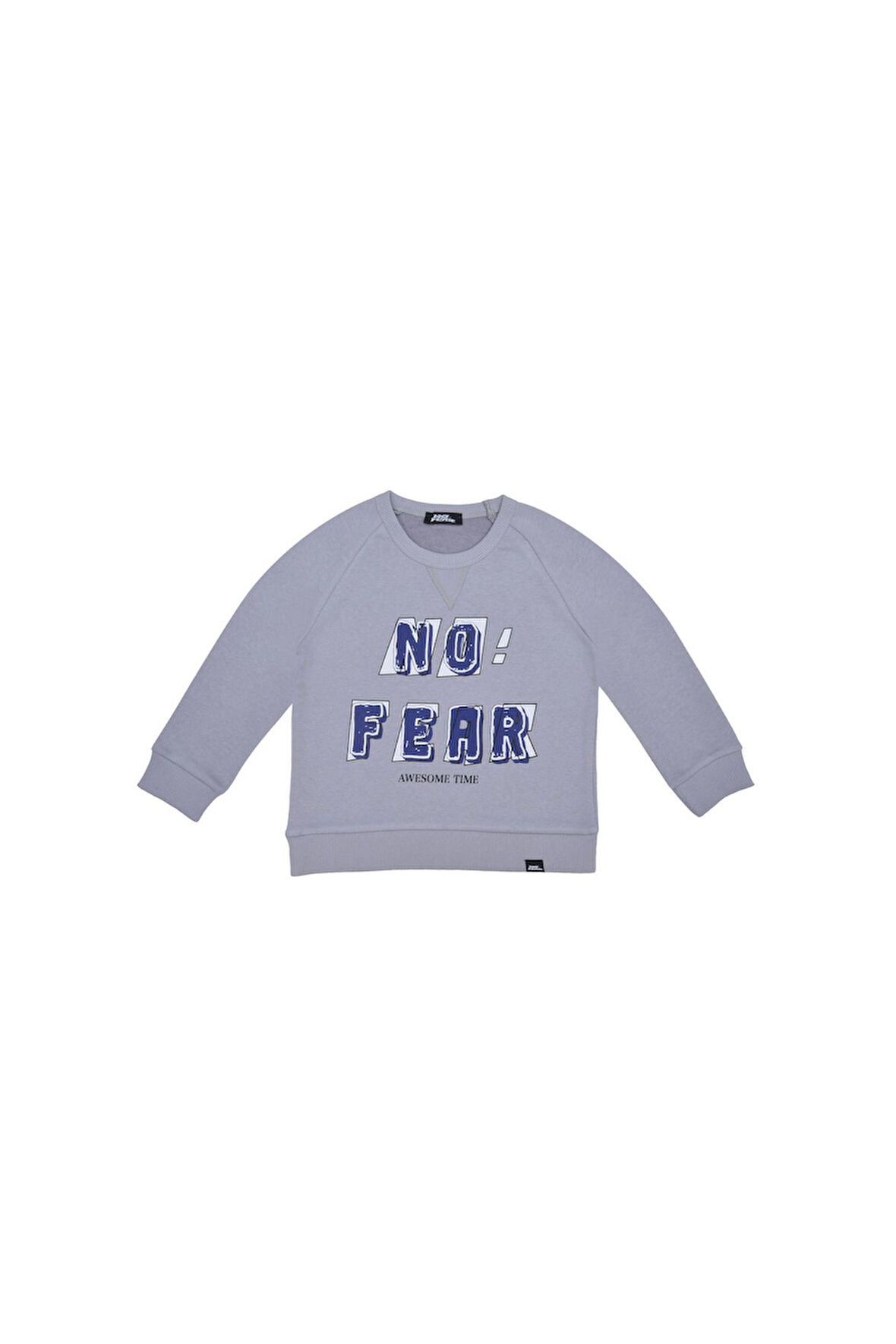 Erkek Çocuk Sweatshirt - Açık Gri | 7-8