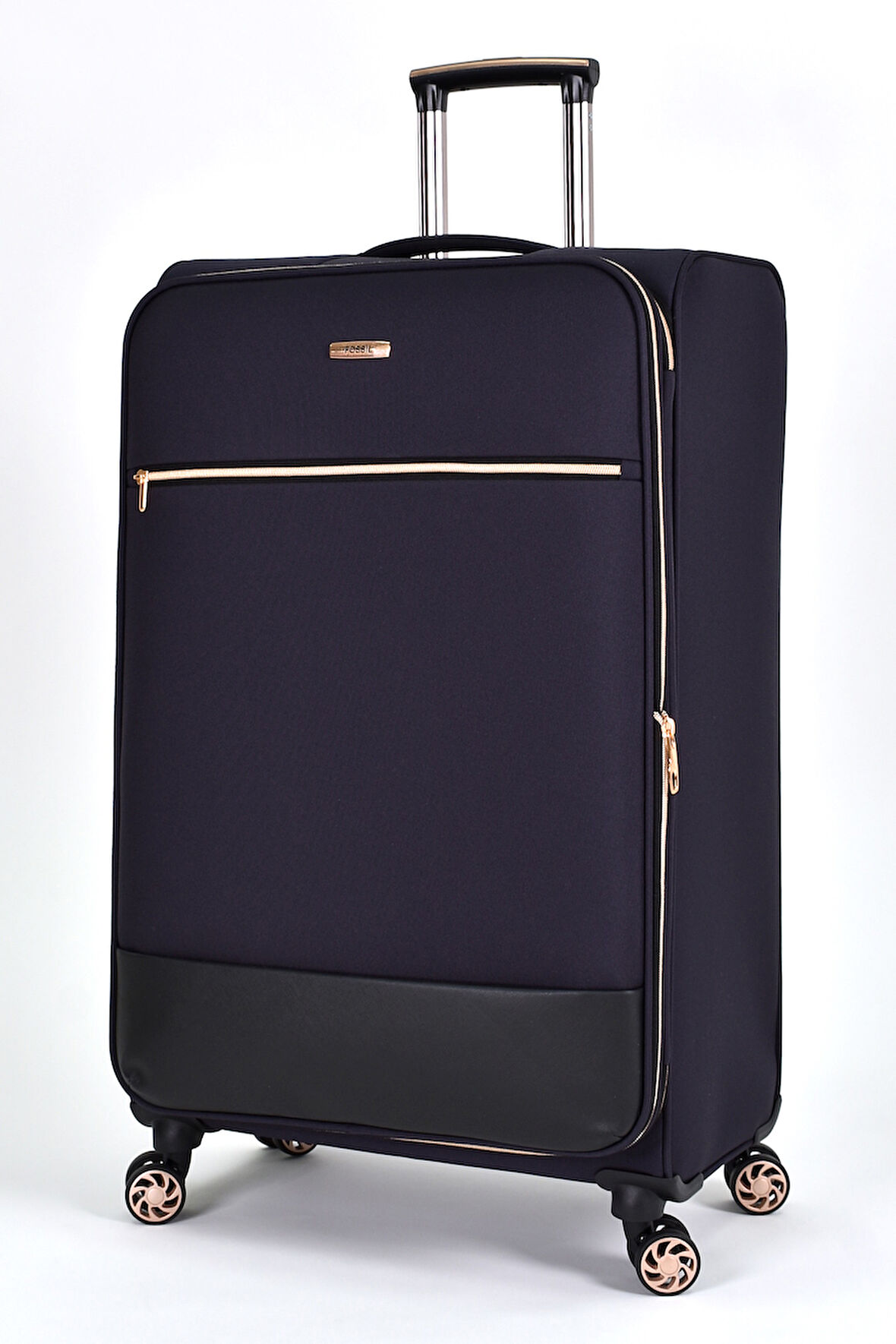 Fossil Ultra Light Kumaş Büyük Boy Valiz Lacivert FSL027
