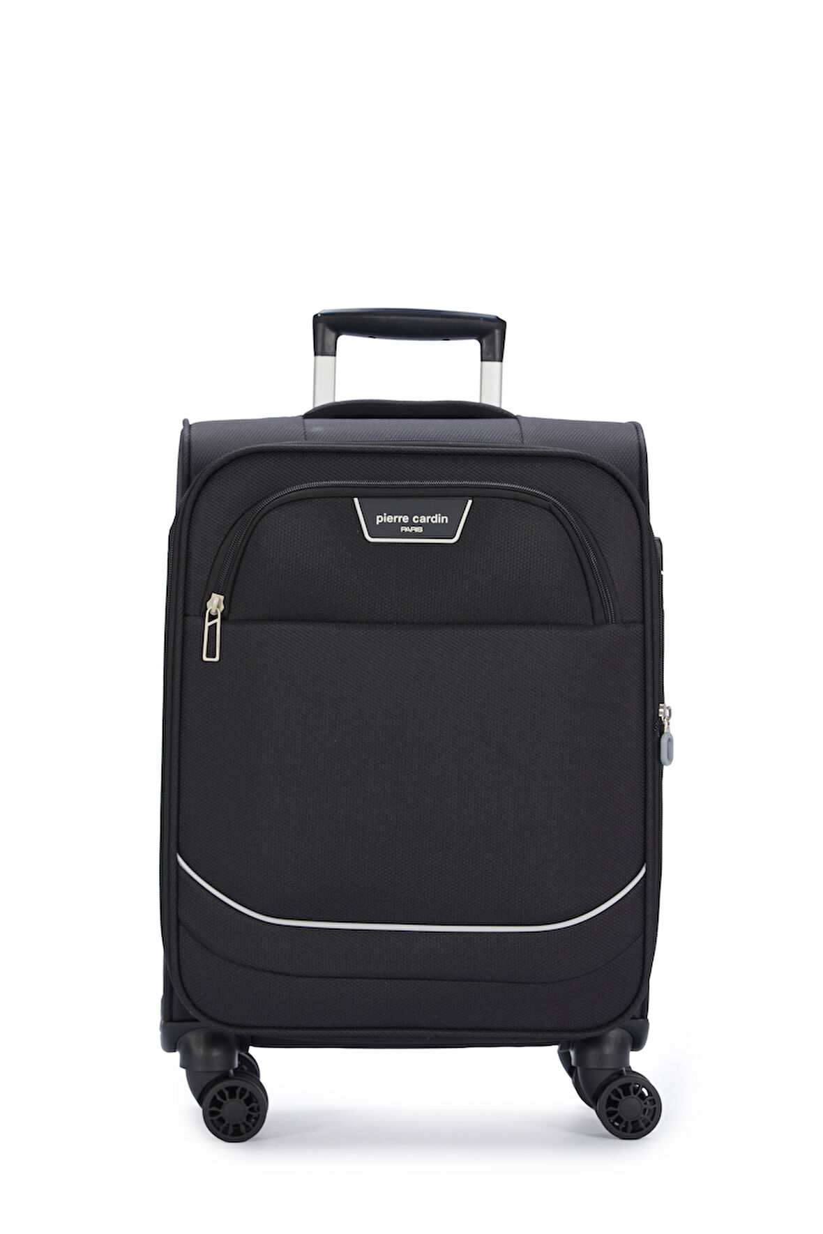 Pierre Cardin Ultra Light Kumaş Kabin Boy Valiz Siyah PC7050