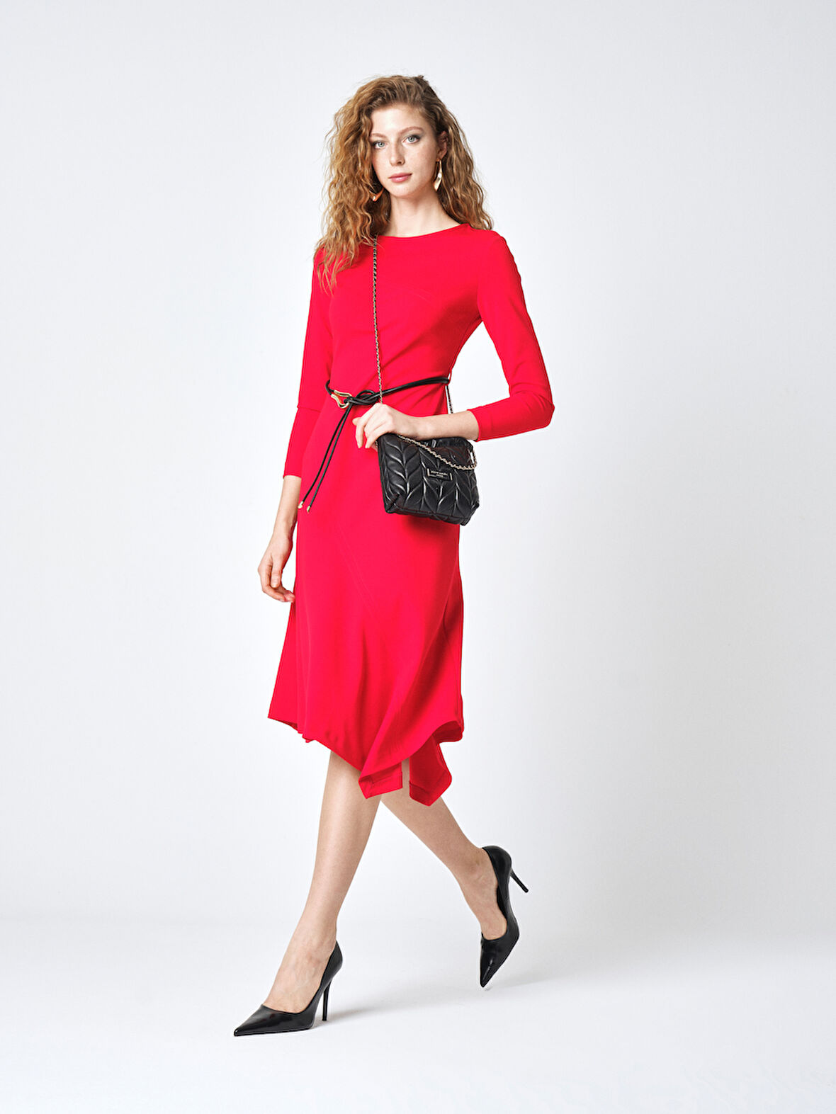 Pierre Cardin Kadın Çapraz Kapitone Çanta Siyah 05PC25Y10104