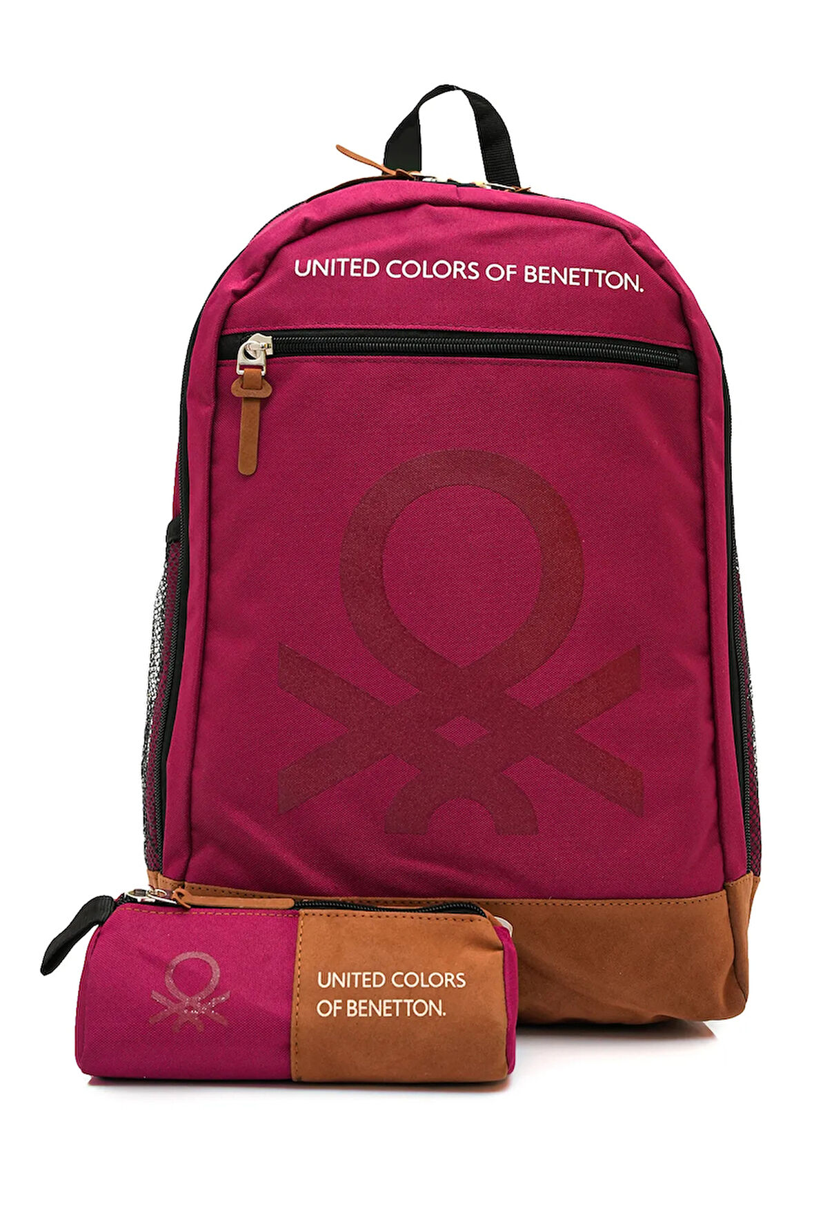 United Colors Of Benetton Unisex Genç Lise Üniversite 2'li Okul Seti Okul Çantası ve Kalemlik Seti 1305859