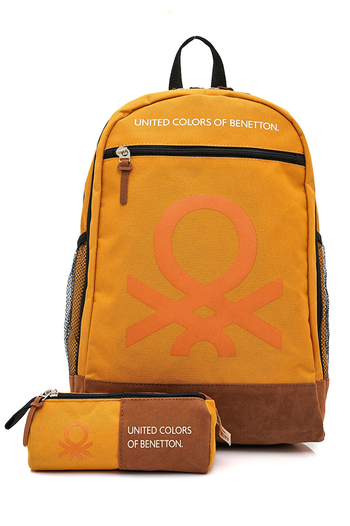 United Colors Of Benetton Unisex Genç Lise Üniversite 2'li Okul Seti Okul Çantası ve Kalemlik Seti 1306061