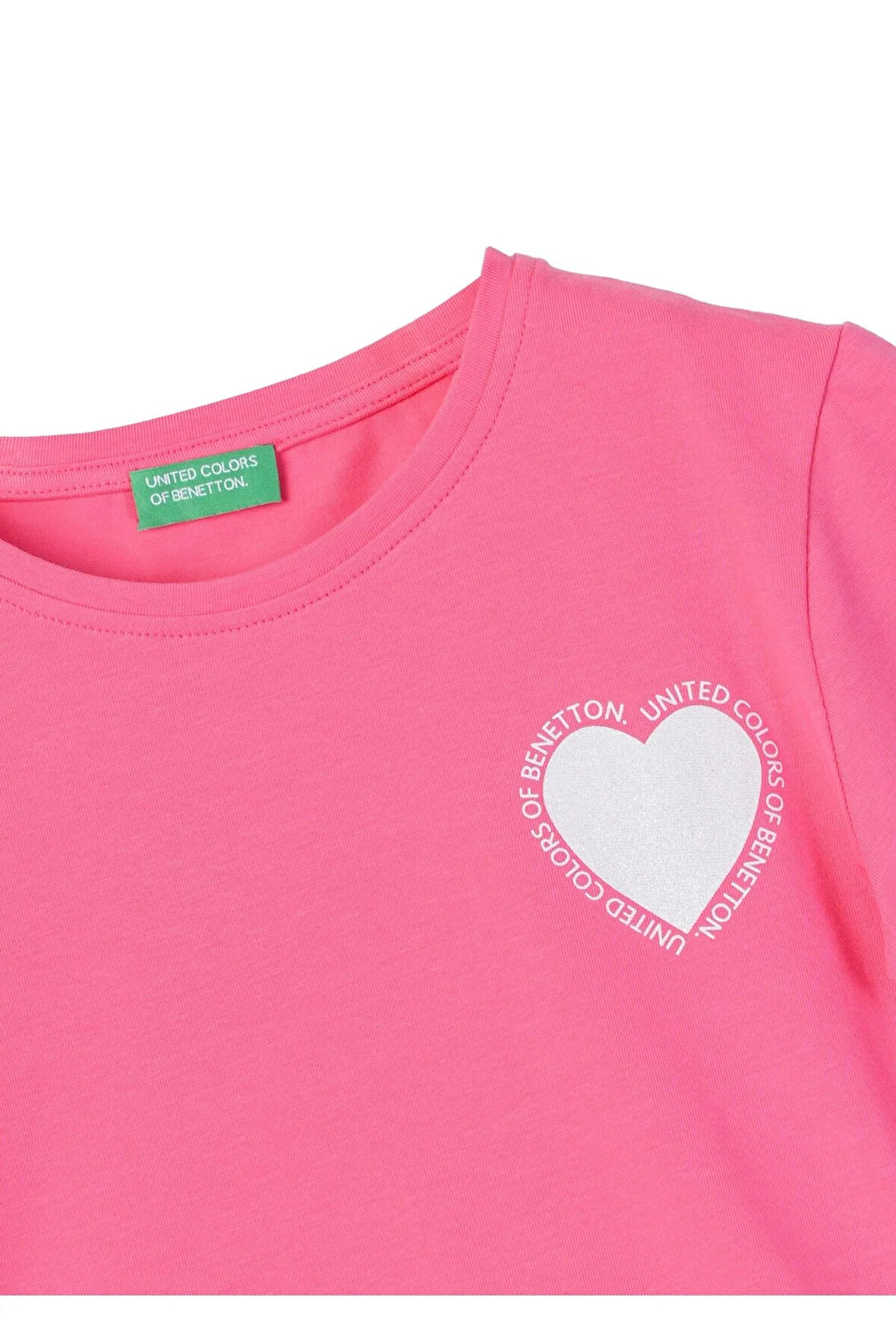 Benetton Kız Çocuk T-shirt 09290