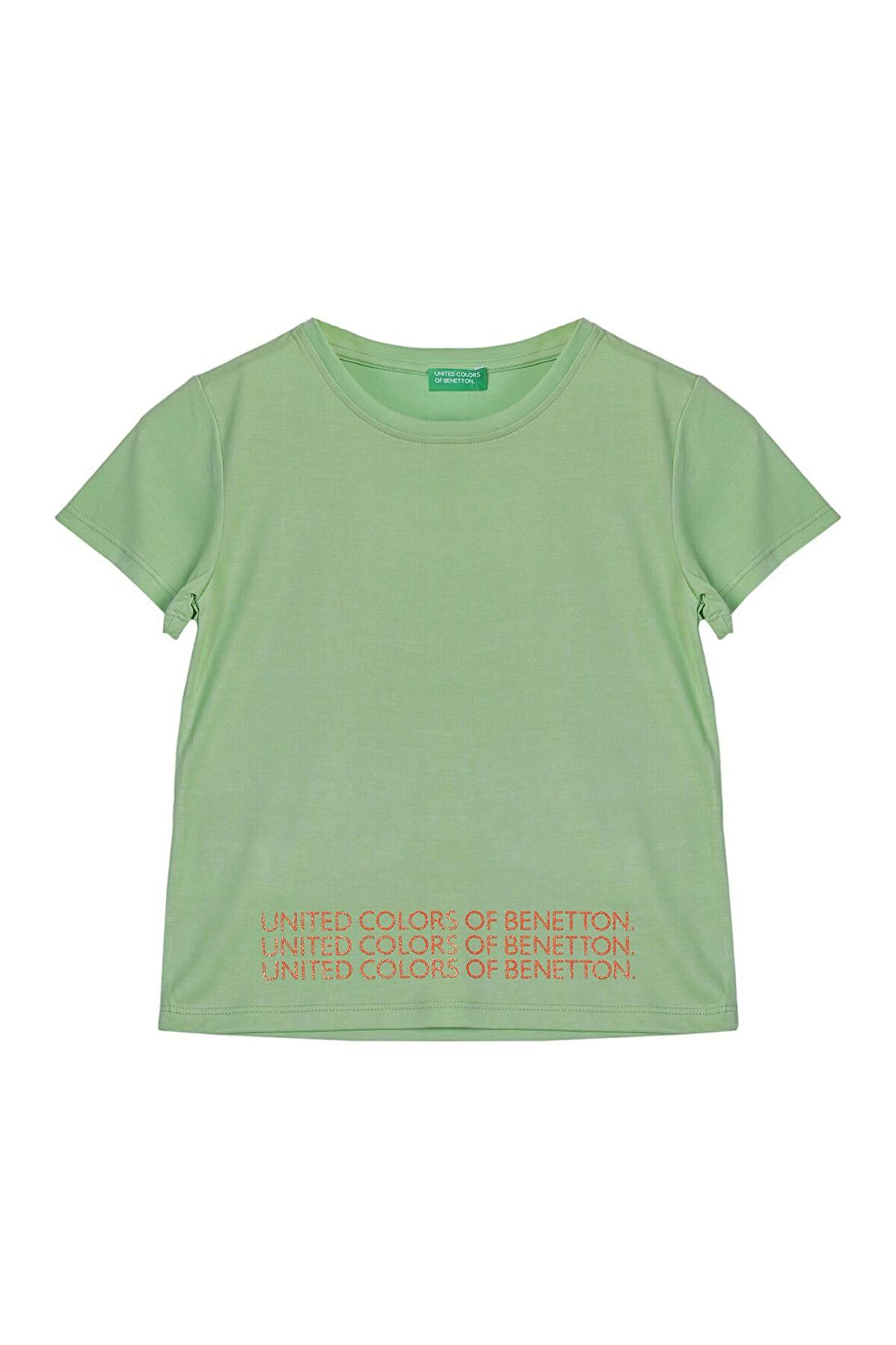 Kız Çocuk T-Shirt - Mint Yeşili | 6-7
