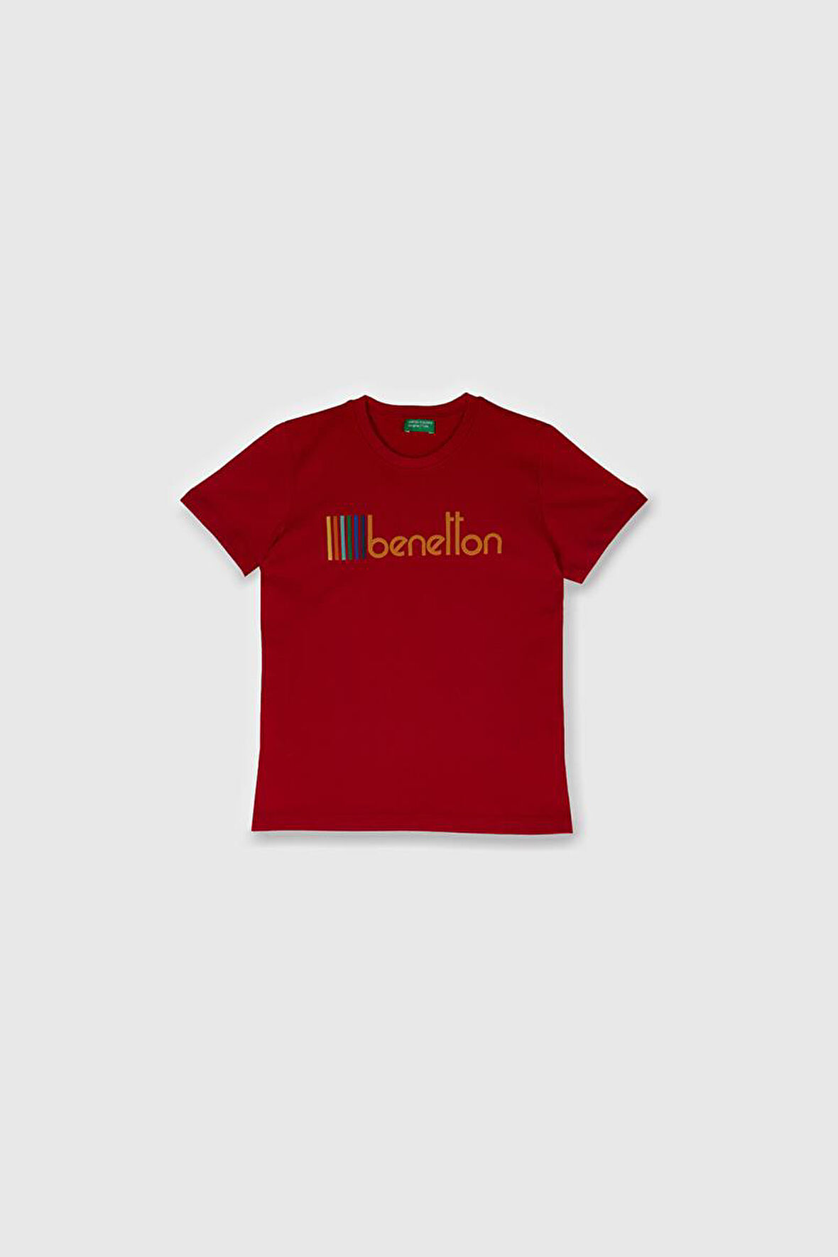 United Colors of Benetton Erkek Çocuk T shirt Kırmızı BNT-B21847