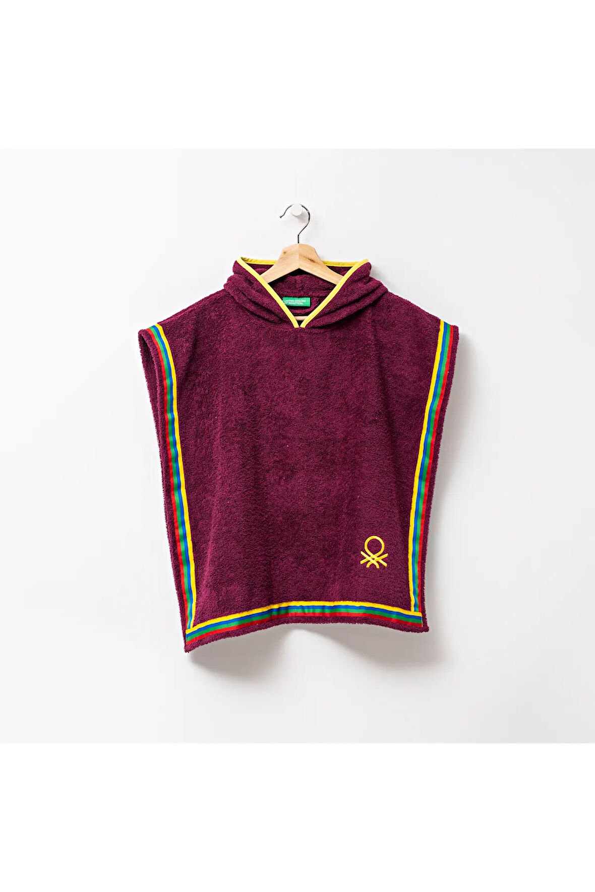 Çocuk Panço Havlu Mor %100 pamuk BE-0818-PR