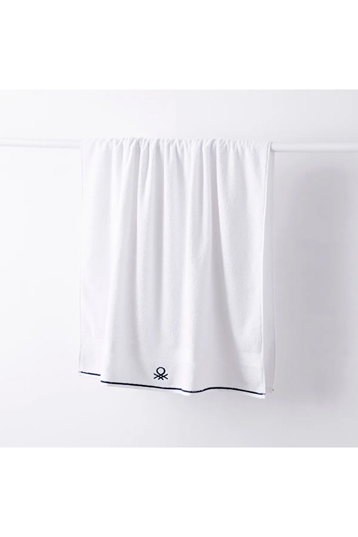 Banyo Havlu El Yüz Vücut Beyaz %100 Pamuk 90x150 cm