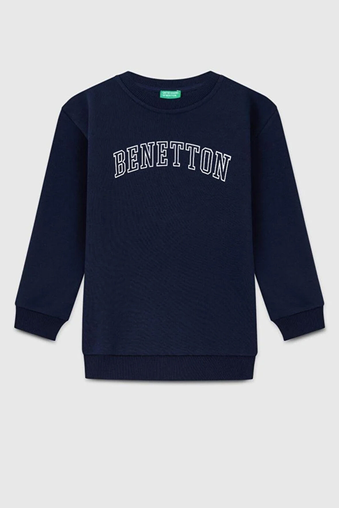 United Colors of Benetton Erkek Çocuk BNT-B23342 Sweatshirt Lacivert