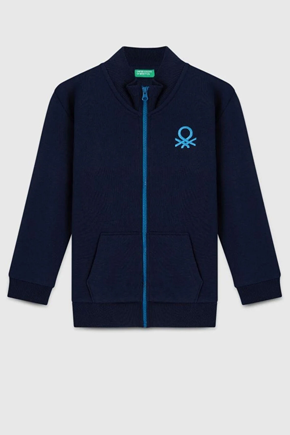 United Colors of Benetton Erkek Çocuk BNT-B23351 Sweatshirt Lacivert