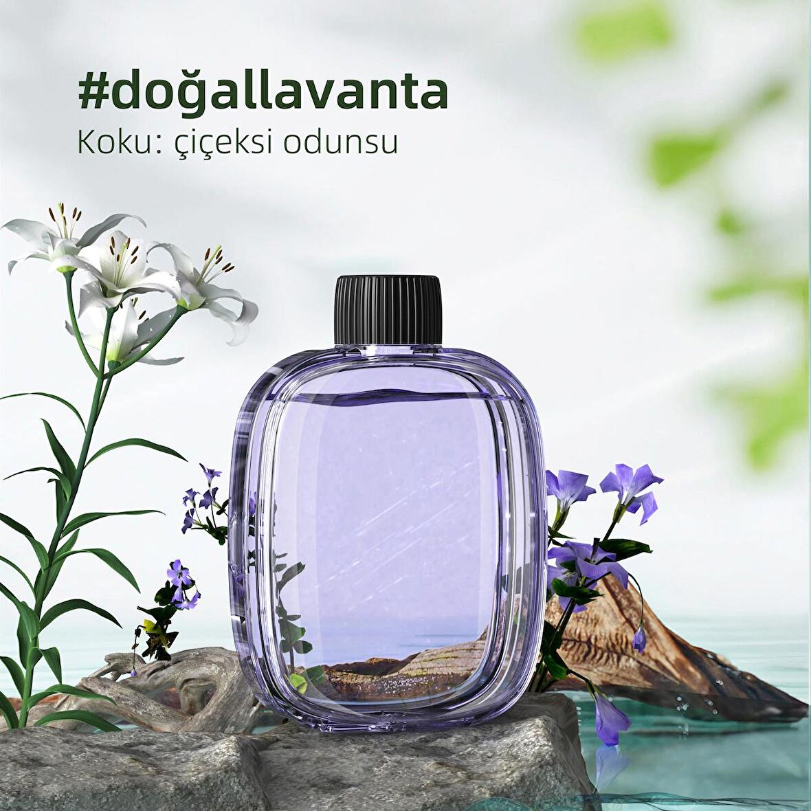 Mioji Mio Smell 2x Aromaterapi Kokusu - Lavender Kokusu (1 adet)