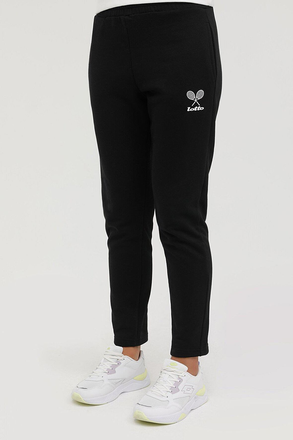 W-ANITA TRACK PANTS 2PR Siyah Kadın Eşofman Altı