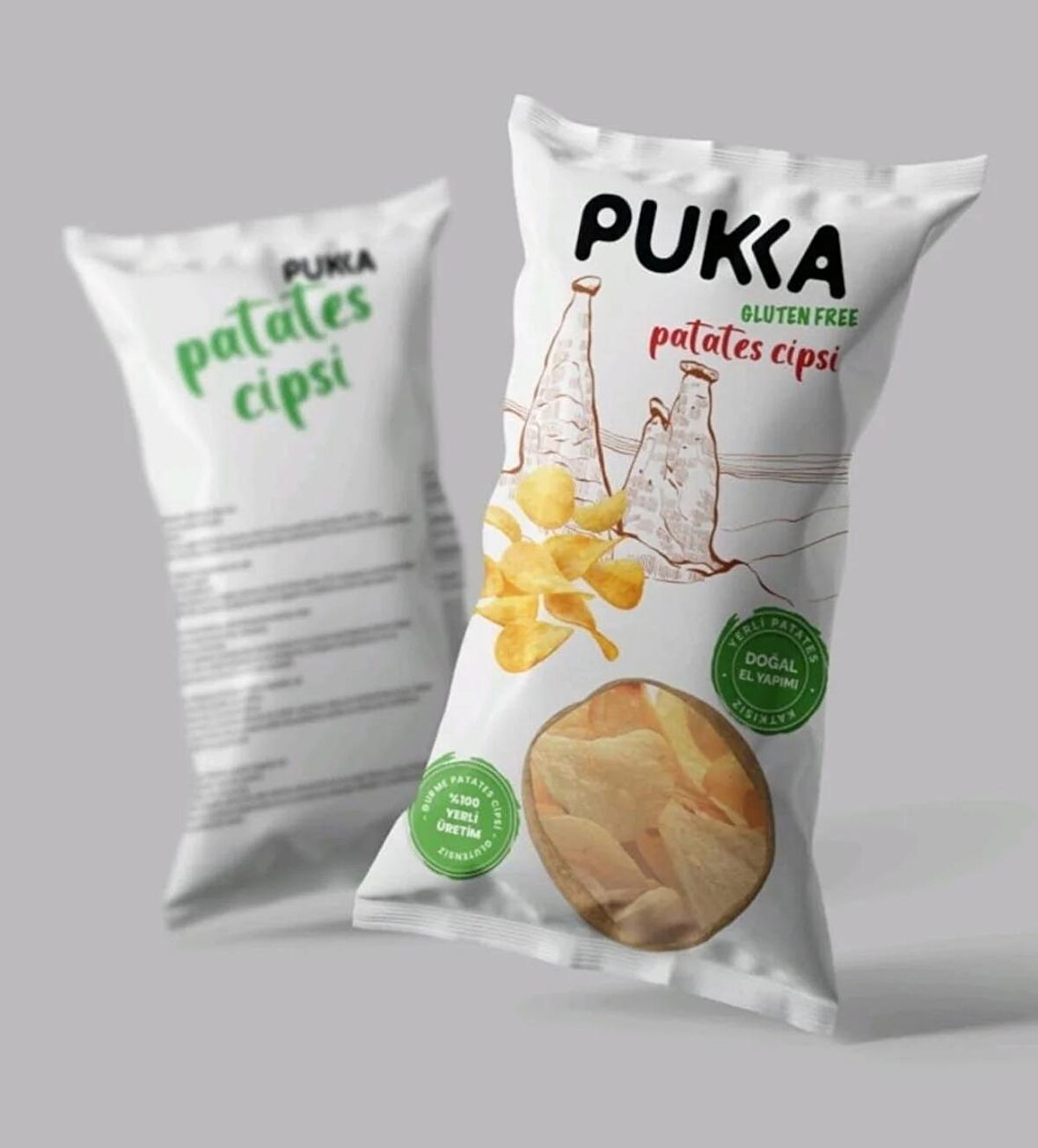 PUKKA Glutensiz Vegan Gurme Patates Cips 70g