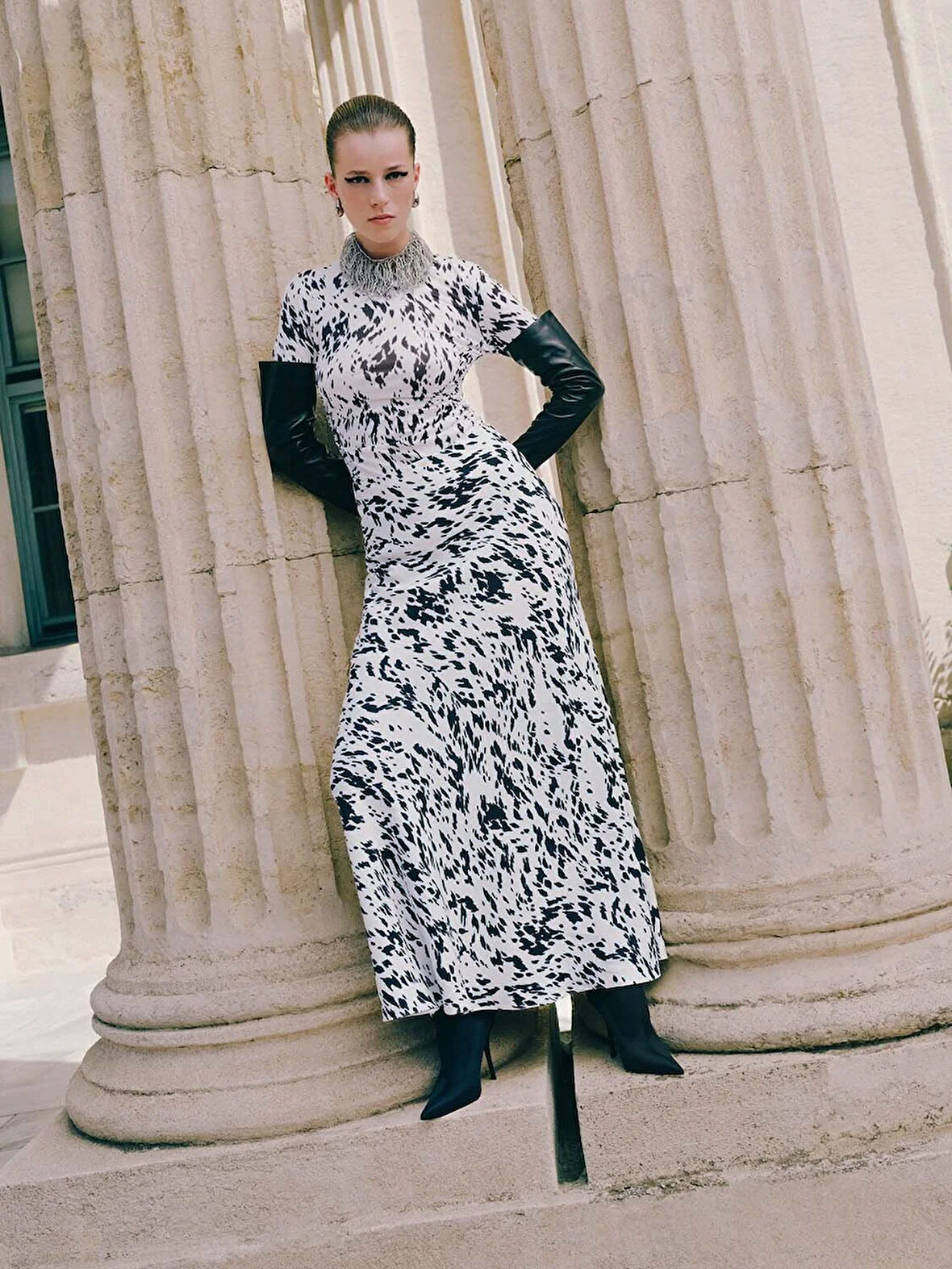 Desenli Maxi Etek | 36