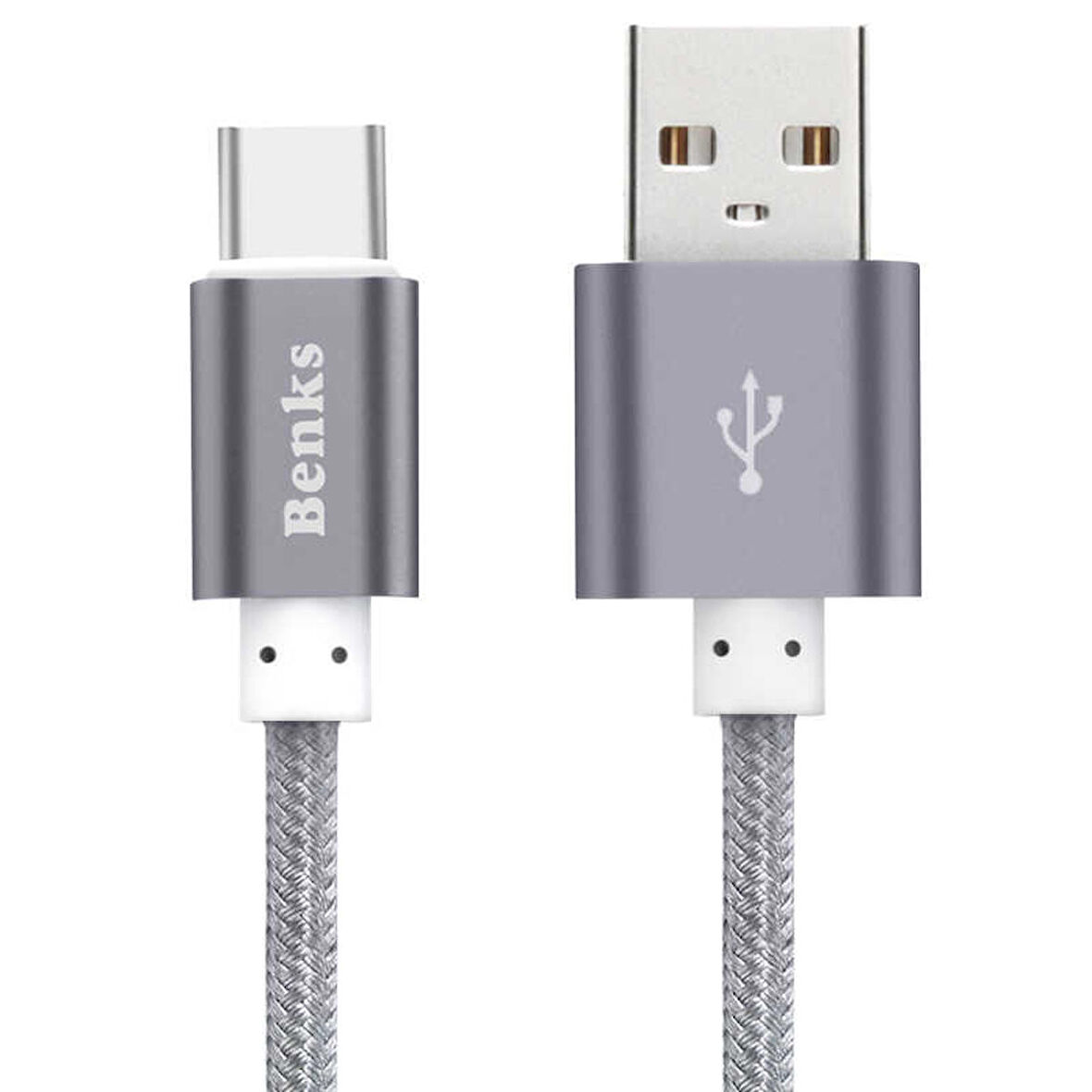 Benks Type-C USB Kablo 2.1A Şarj Kablosu 120 cm