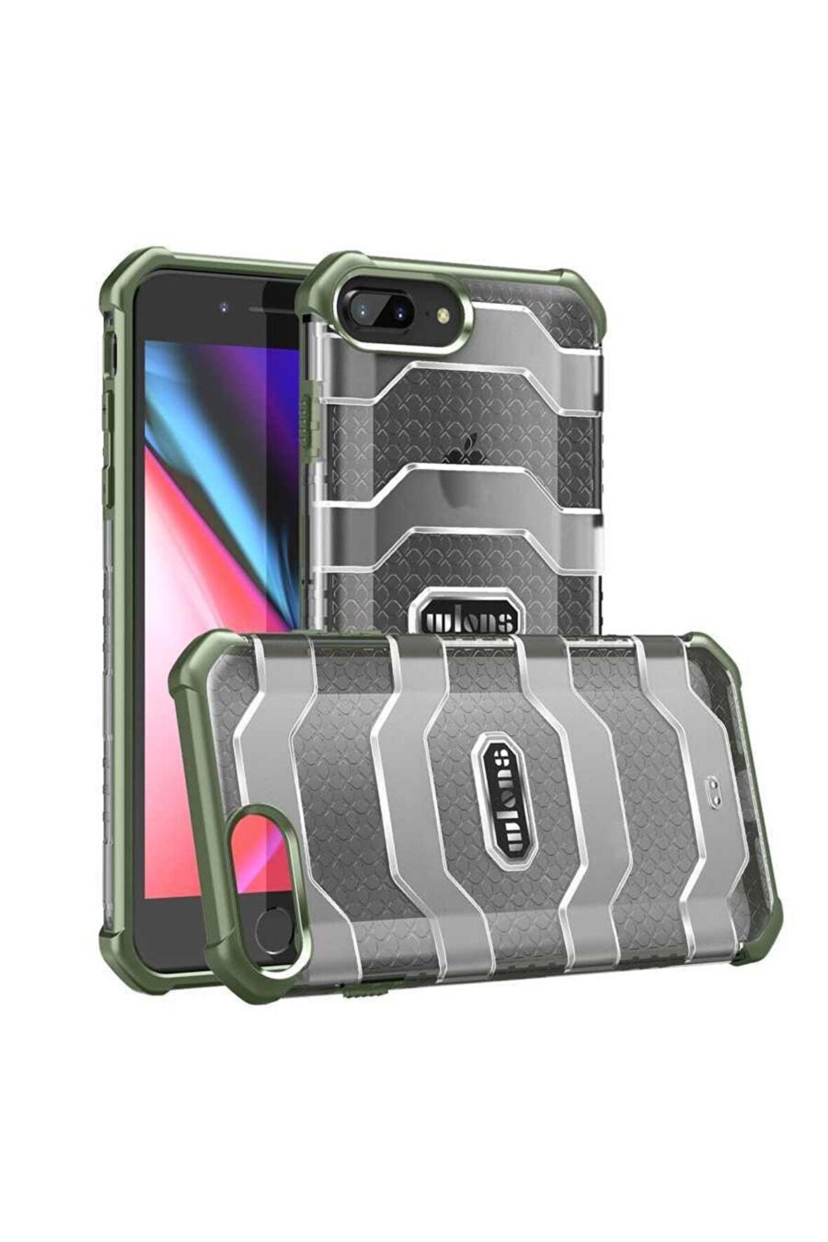 Wlons iPhone 8 Plus Uyumlu Kılıf Darbe Emici Koruyucu Wlons Mit Kapak
