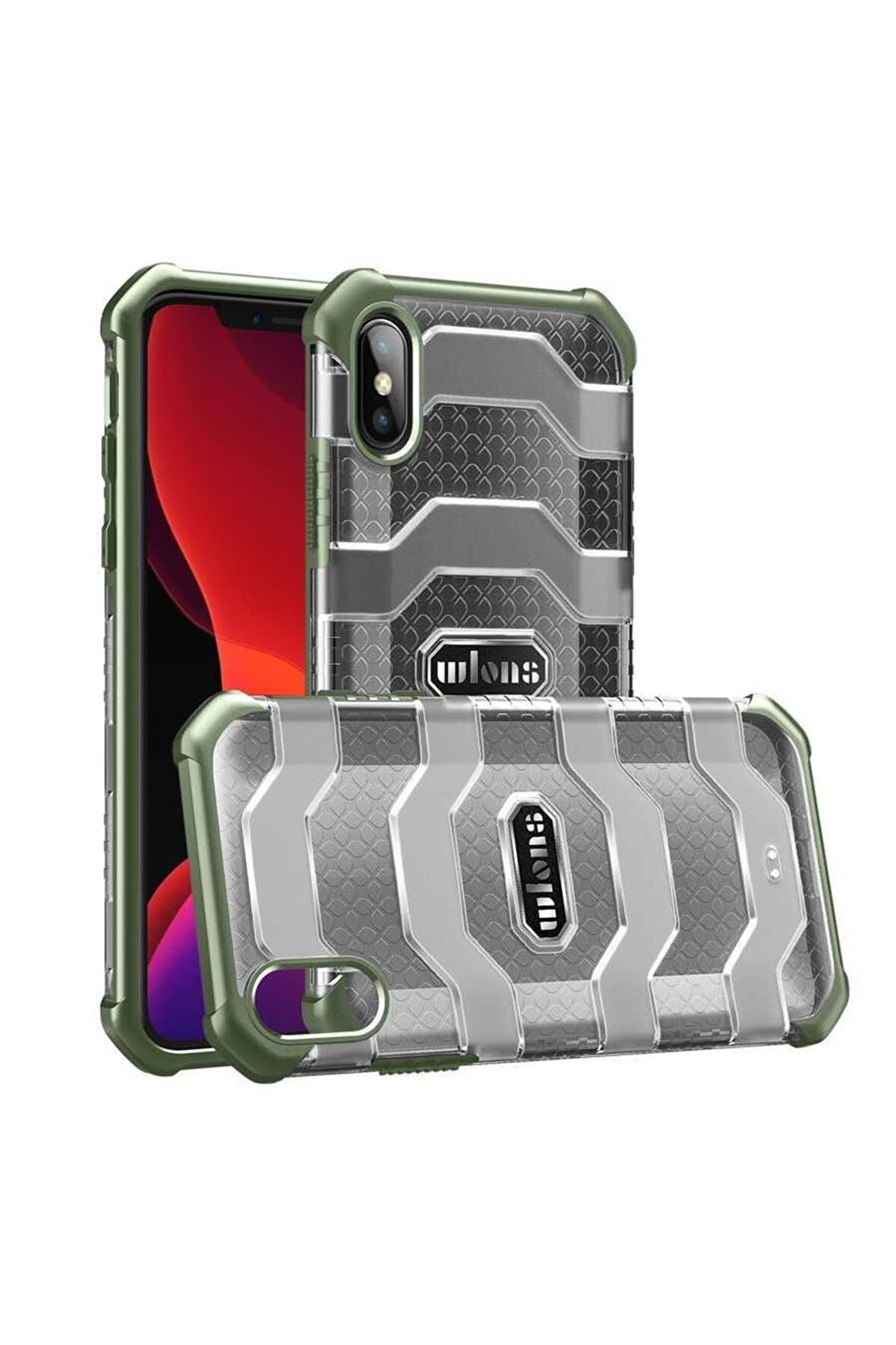 Wlons iPhone Xs 5.8 Uyumlu Kılıf Darbe Emici Koruyucu Wlons Mit Kapak