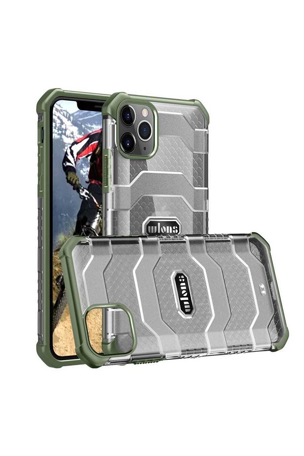 Wlons iPhone 12 Pro Uyumlu Kılıf Darbe Emici Koruyucu Wlons Mit Kapak