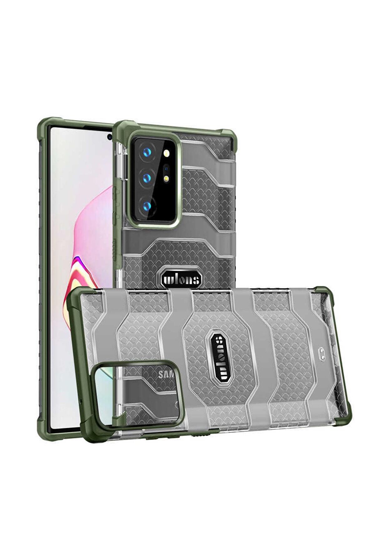Wlons Galaxy Note 20 Ultra Uyumlu Kılıf Darbe Emici Koruyucu Wlons Mit Kapak