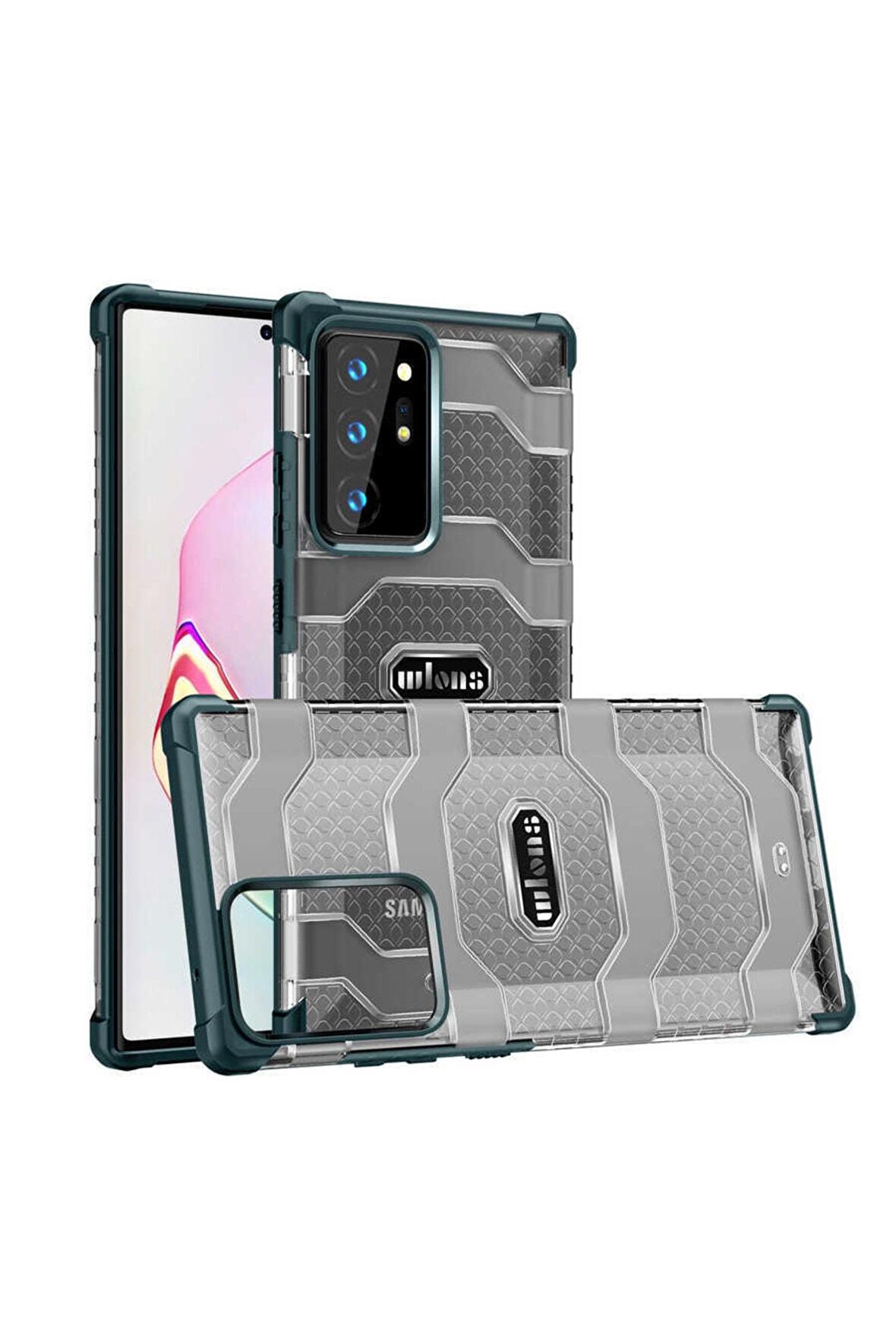 Wlons Galaxy Note 20 Ultra Uyumlu Kılıf Darbe Emici Koruyucu Wlons Mit Kapak
