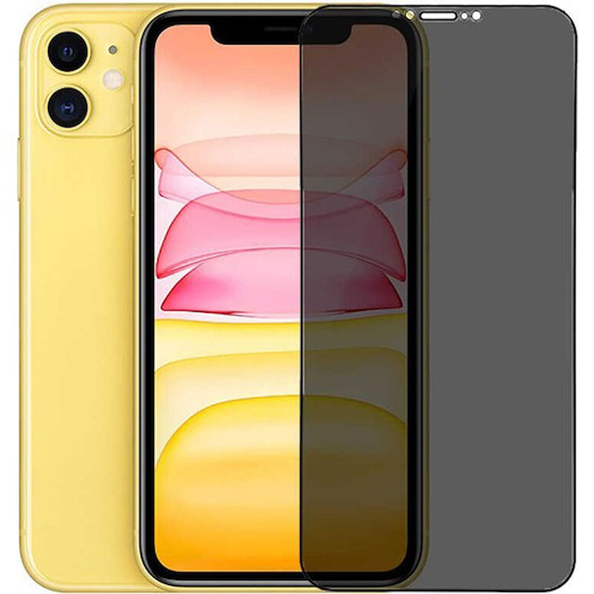 Go-Des iPhone 12 Mini Go Des Hayalet Gizli Ekran Koruyucu