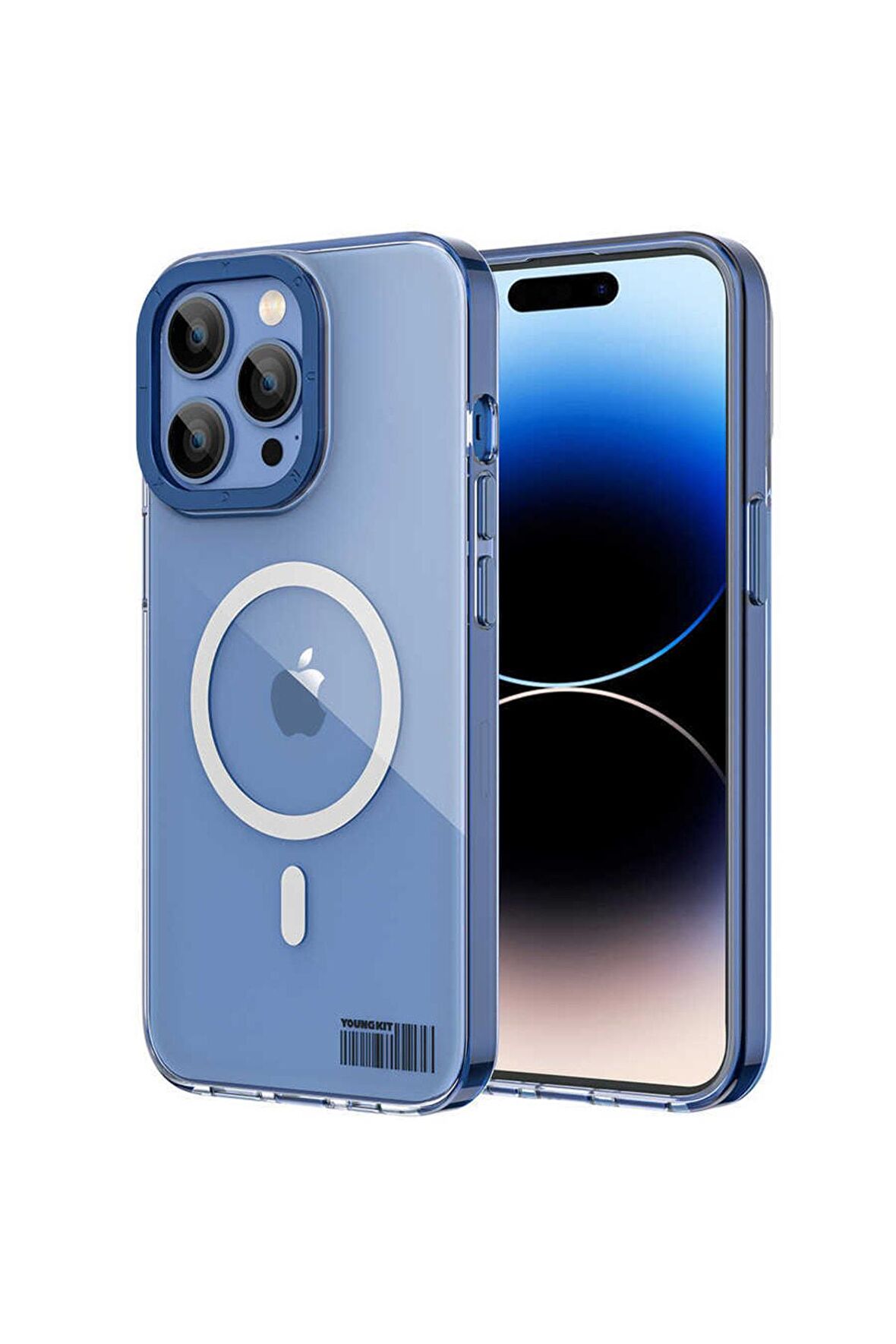 YoungKit iPhone 14 Pro Uyumlu Kılıf Magsafe Şarj Özellikli Youngkit Coloured Glaze Serisi Kapak